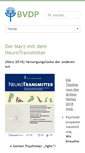 Mobile Screenshot of bv-psychiater.de